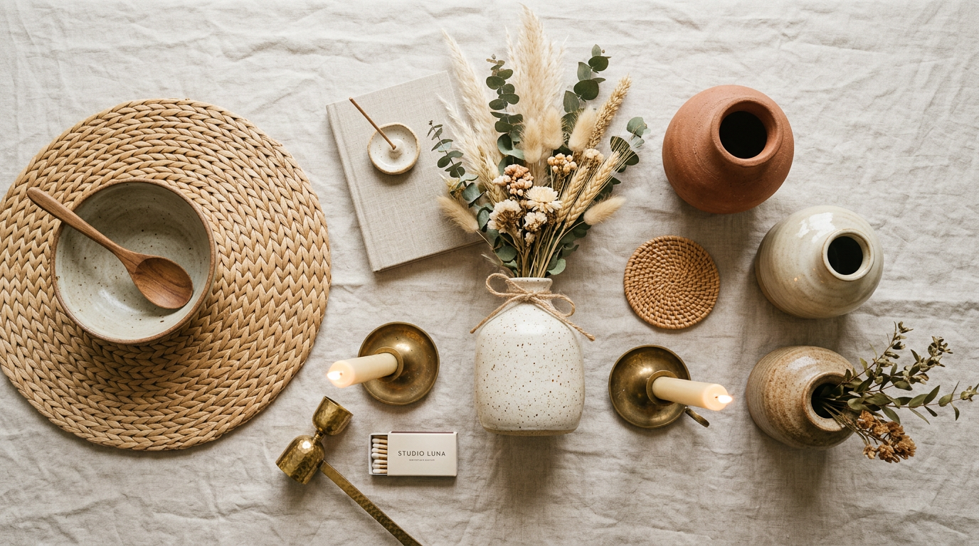 Curated home decor